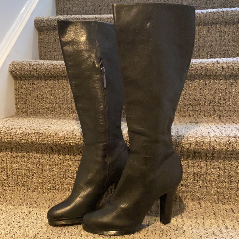 Calvin Klein Tevin Heeled Boots 8.5